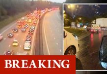 M25 traffic latest: M25 closed for rush hour after serious crash involving an ambulance | UK | News (Reports)