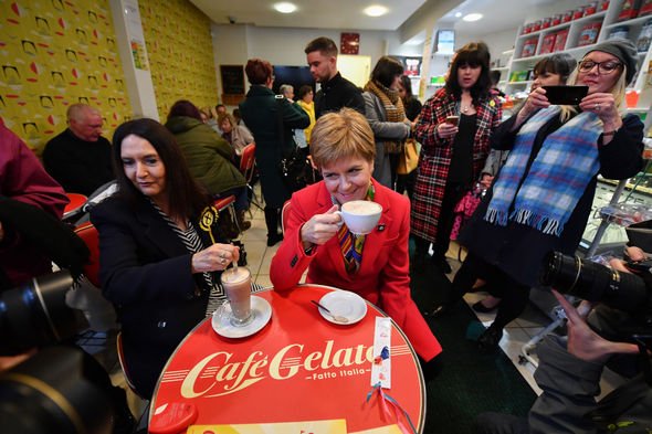 Margaret Ferrier and SNP leader Nicola Sturgeon