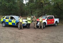Ministry of Defence Police clamp down on illegal activity and keep the training estate safe in the south east