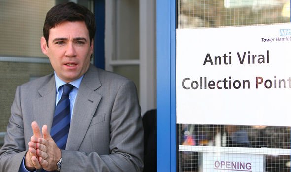 Mr Burnham was Health Secretary during the Labour government
