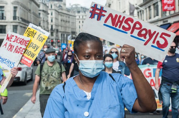 NHS: Trump has previously said that 'everything would be on the table' in a UK-US trade deal NHS: Trump has previously said that 'everything would be on the table' in a UK-US trade deal