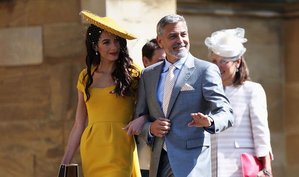 Prince Harry news: George and Amal Clooney at the Sussexes royal wedding in 2018