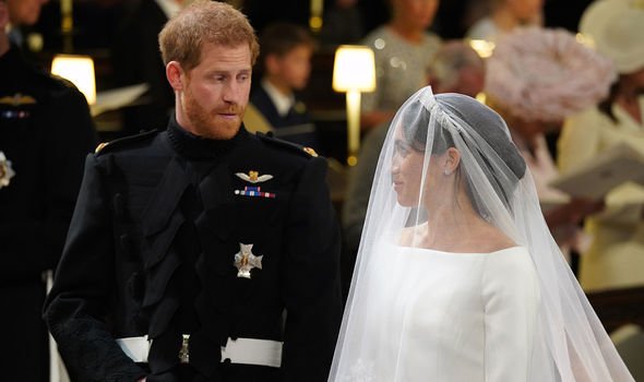 Prince Harry news: The Duke of Sussex and Meghan Markle at their royal wedding in 2018
