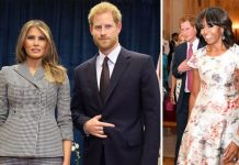 Prince Harry’s ‘awkward’ Melania Trump encounter in stark contrast to Michelle Obama bond | Royal | News (Reports)