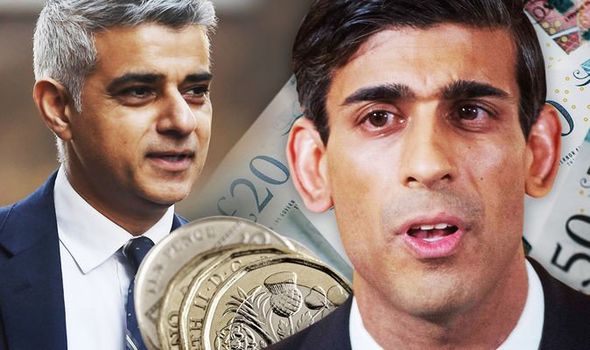 Sadiq Khan demands money from Rishi Sunak