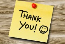 Say thank you to someone at Companies House