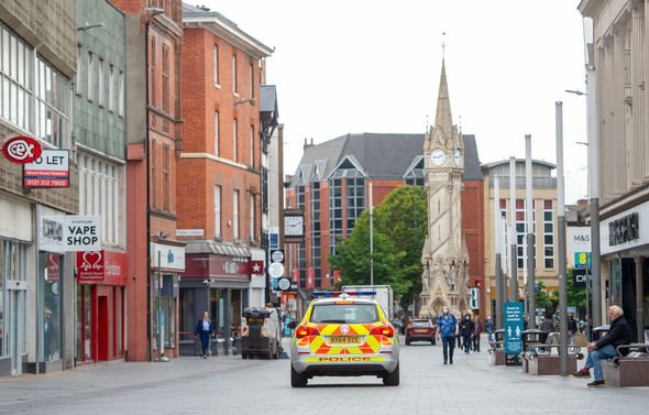 Shops forced to close during lockdown