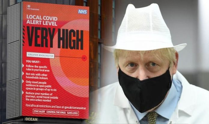 Tier 3 MAP: A seventh of England to be in Tier 3 by end of week - Who is in Tier 3? | UK | News