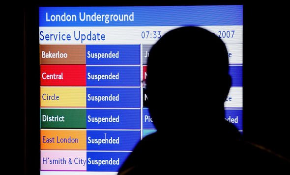 Tube services could be suspended 