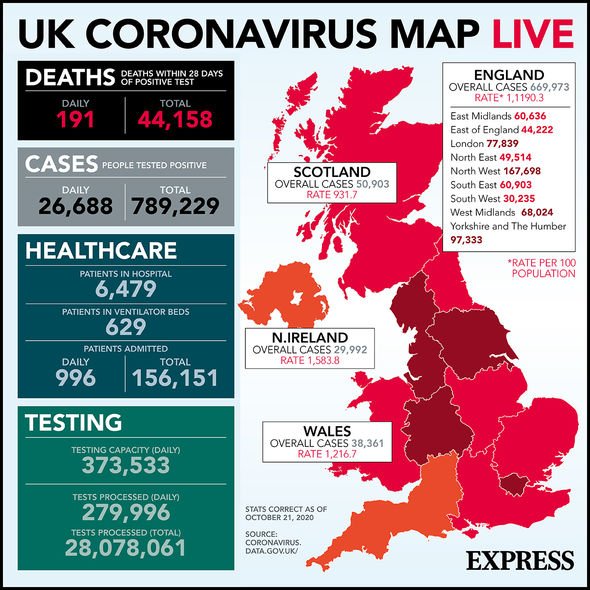 UK coronavirus cases mapped UK coronavirus cases mapped