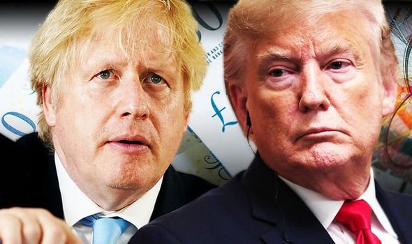 US election: A Trump victory, an economist told Express.co.uk, could put money in Brits' pockets