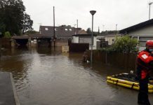 West Drayton flood: EMERGENCY as river Colne bursts its banks in extreme weather disaster | UK | News (Reports)