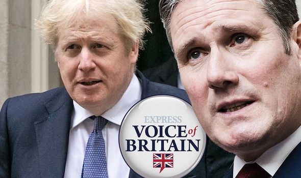 coronavirus boris johnson keir starmer