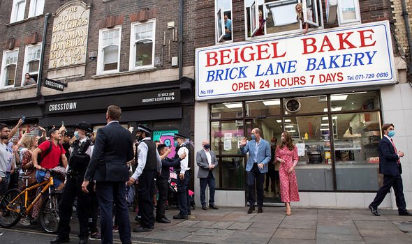 kate middleton prince william brick lane