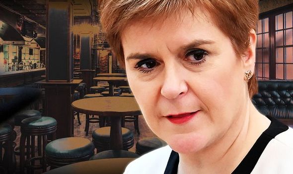 nicola sturgeon news alcohol ban pubs closed