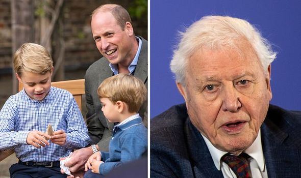 prince george david attenborough