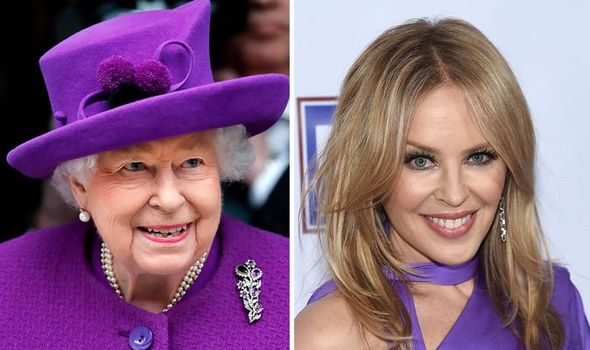 queen elizabeth ii kylie minogue