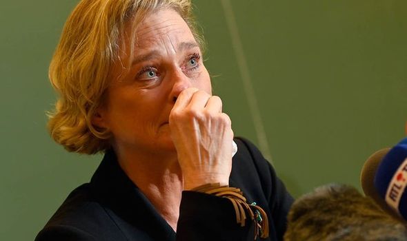 royal news princess delphine saxe coburg delphine boel meets king philippe pics king albert