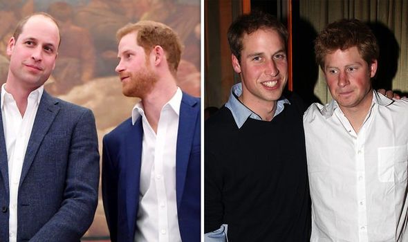 Prince Harry and his brother Prince William