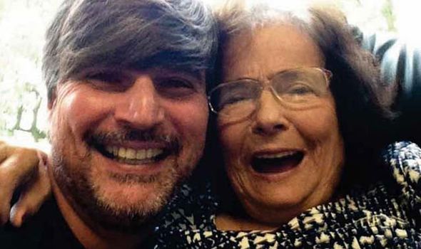 Tony and his mum Antonia