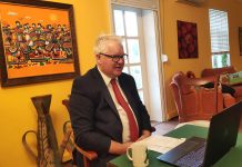 Turkmen University students enjoy online lecture with the British Ambassador
