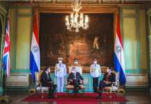 New British Ambassador presents his credentials to the President of Paraguay