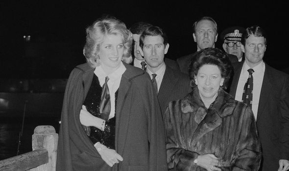Diana and Margaret were friendly for several years after Diana joined the Royal Family