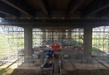 Abseiling, crawling and diving – all in a day’s work for highways engineers and inspectors!