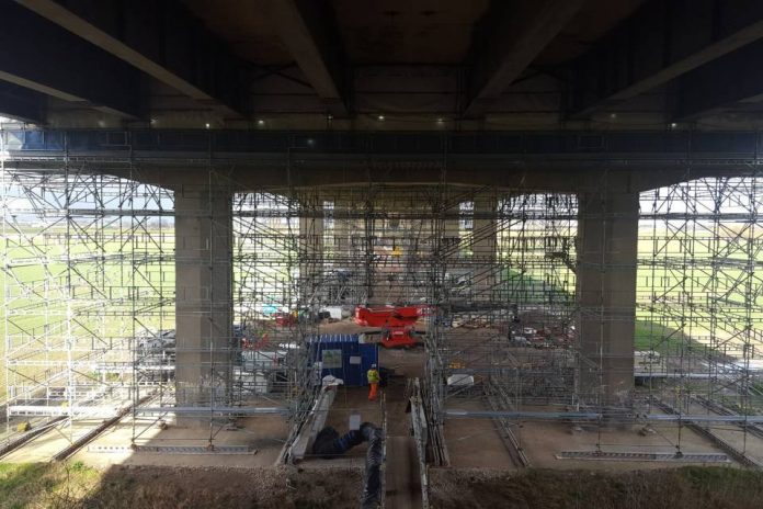 Abseiling, crawling and diving – all in a day’s work for highways engineers and inspectors!