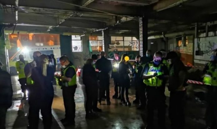 Birmingham news: Illegal rave shut down by police as cops pelted with bottles | UK | News