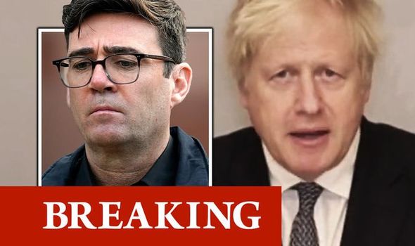 Boris Johnson slapped down Andy Burnham 