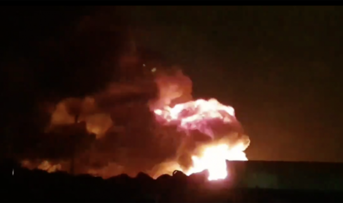 Bradford Fire: Huge flames EXPLODE from building as 10 fire engines rush to scene | UK | News