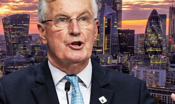 Brexit news: Michel Barnier has taken aim at the City of London several times over the years