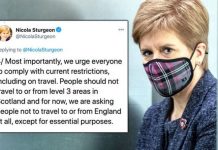 Coronavirus UK: Sturgeon tells Scots NOT to cross border over coronavirus fears | UK | News (Reports)