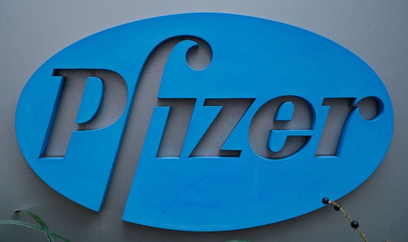 Coronavirus news: Pfizer logo in Seoul, South Korea