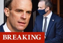 Dominic Raab coronavirus panic: Foreign Secretary forced to self-isolate over covid fears | UK | News (Reports)