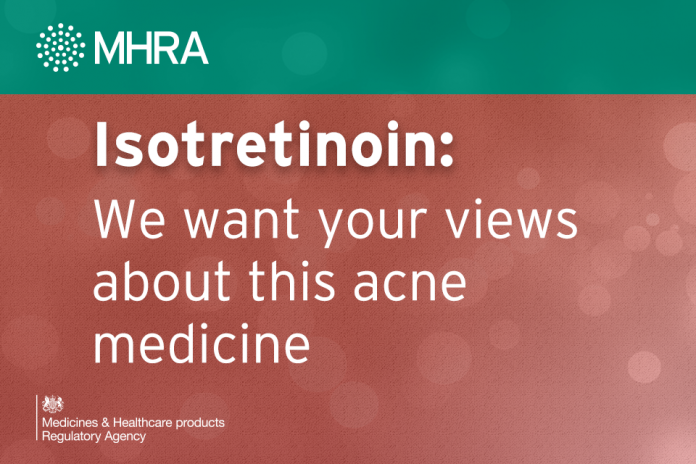 Isotretinoin and suspected link with serious side effects: public and patients’ views sought