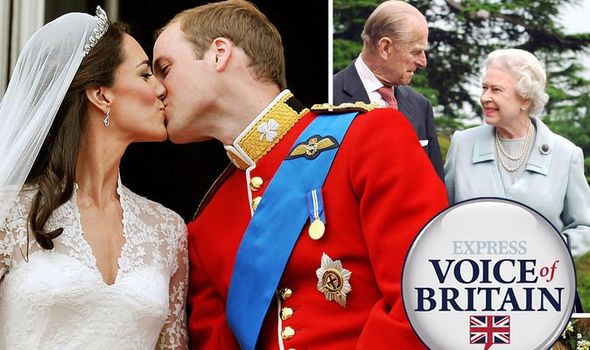 Kate and William have been voted the royal's best wedding