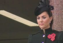 Kate joins Camilla on the balcony as Queen stands solemnly alone for Remembrance Sunday (Reports)