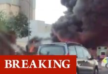 Liverpool fire: Huge cloud of black smoke seen rising above city from docks in Bootle | UK | News (Reports)