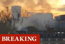 London King’s Cross fire: 25 firefighters rush to blaze at block of flats -smoke fills sky | UK | News (Reports)