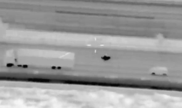 London news: Video footage shows a dramatic police chase across three counties