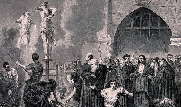 Many Jewish people died in the Spanish Inquisition Many Jewish people died in the Spanish Inquisition