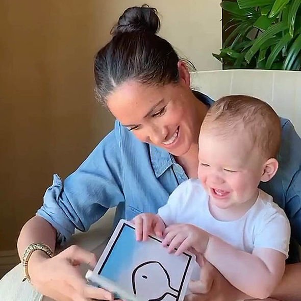 Meghan Markle and baby Archie 