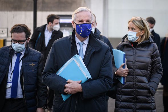 Michel Barnier: The EU's chief Brexit negotiator was in London today to resume talks Michel Barnier: The EU's chief Brexit negotiator was in London today to resume talks