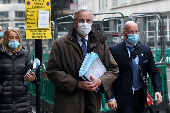 Michel Barnier: The EU's chief negotiator resumed in-person talks this week