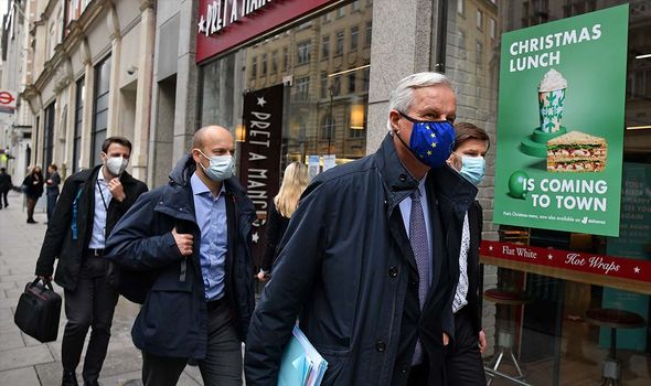 Michel Barnier in London for Brexit talks Michel Barnier in London for Brexit talks