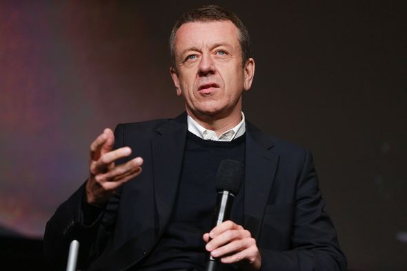 Peter Morgan speaking Peter Morgan speaking
