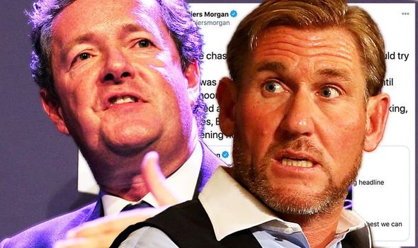 Piers Morgan lashes out at Simon Jordan