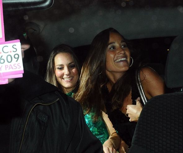 Pippa Middleton: The sisters pictured heading for a night out in London, 2008